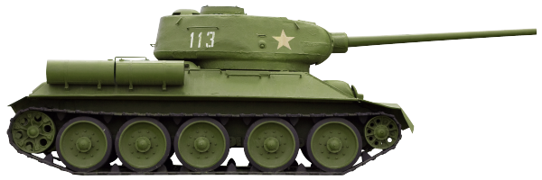 Белый т-34 танк