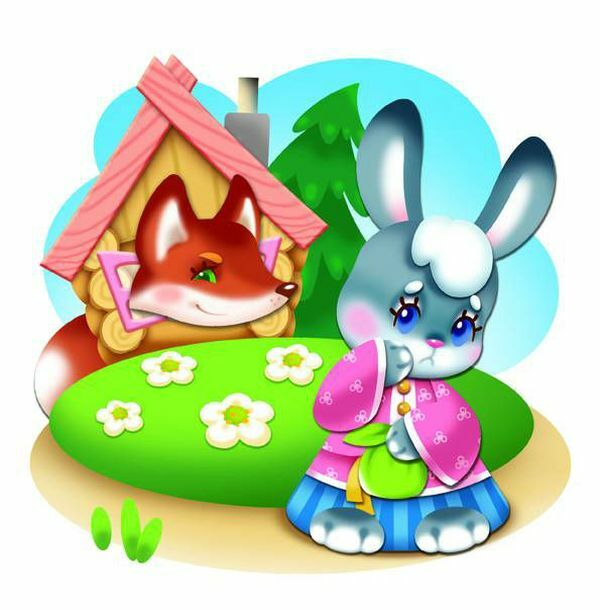 Зайкина избушка сказка