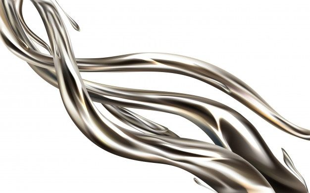 Жидкий металл вектор