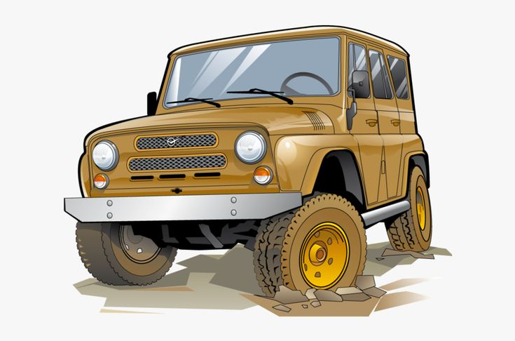 УАЗ 469 вектор