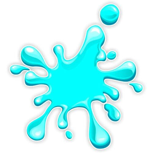 Клякса на прозрачном фоне