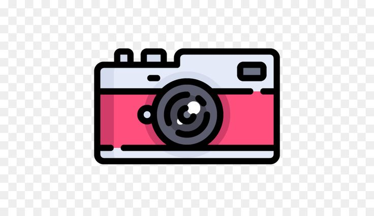 Фотоаппарат на прозрачном фоне