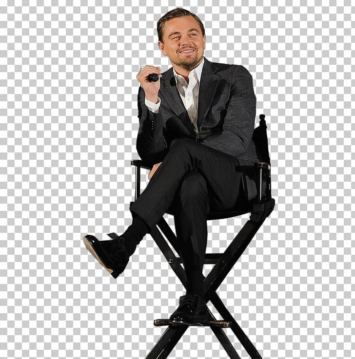 Леонардо ди Каприо на стуле