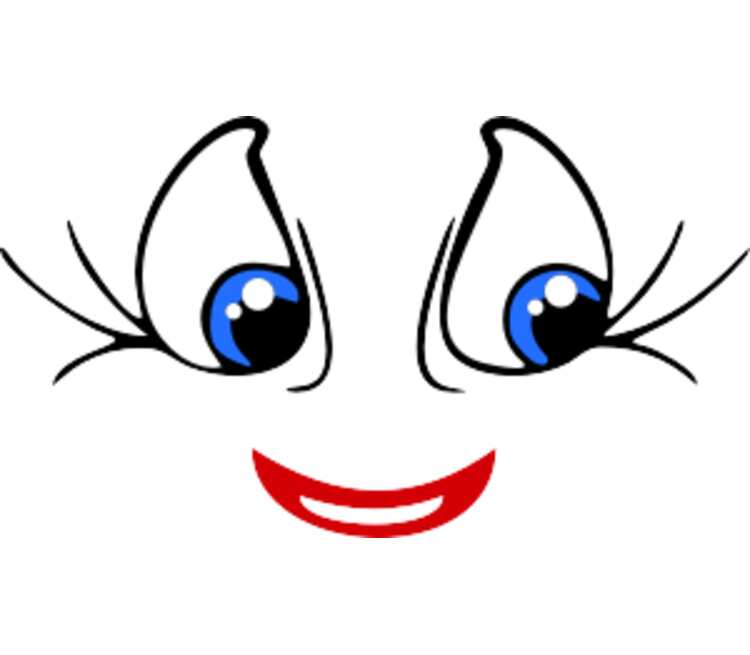 Нарисовать мордочку