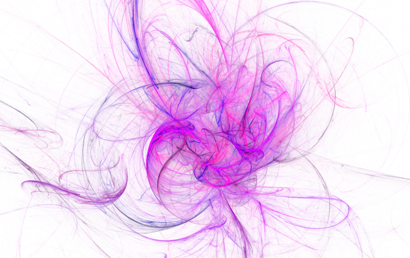 Абстракция на прозрачном фоне