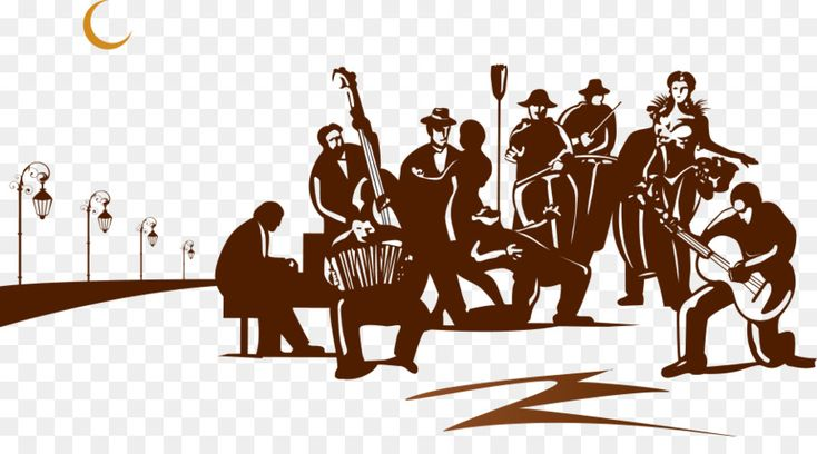 Оркестр иллюстрация