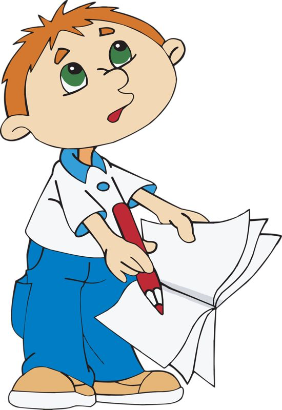 Ученик мультяшка