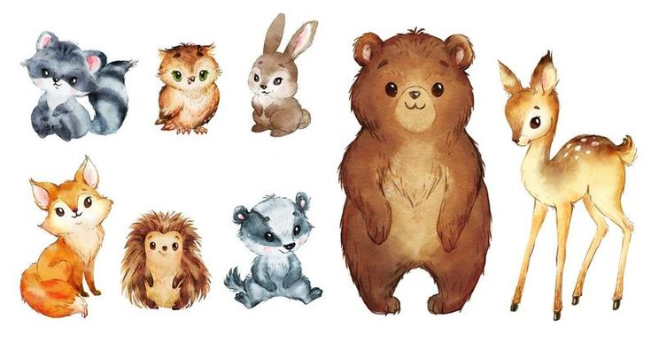Мультяшные животные