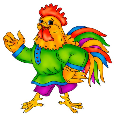 Герои сказки петушок золотой гребешок