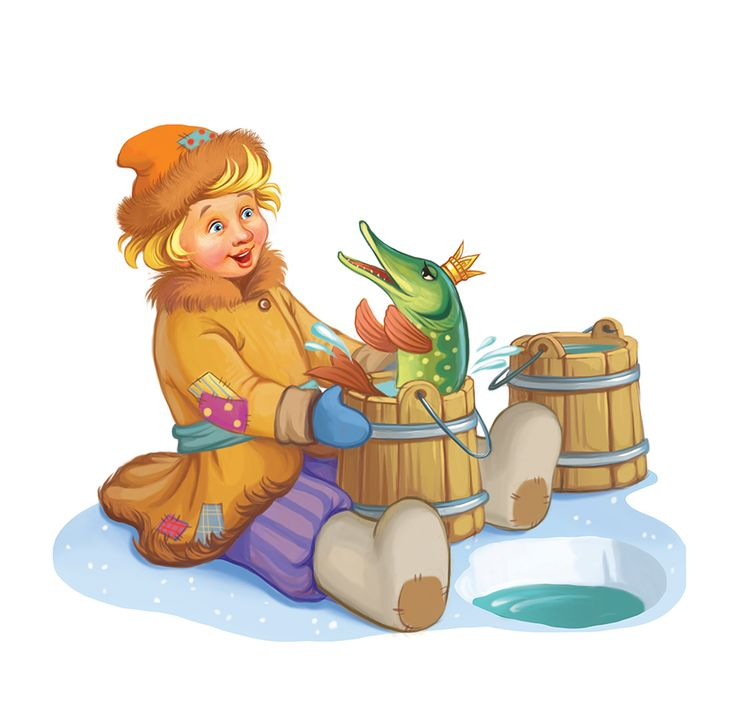 Герои сказки Емеля