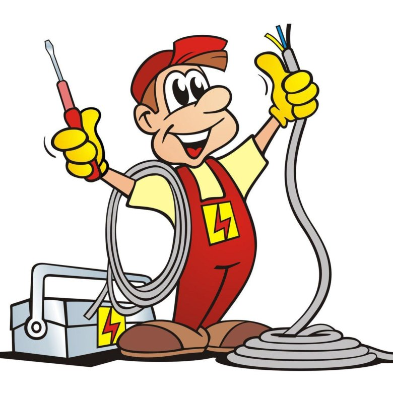 Электрик мультяшный