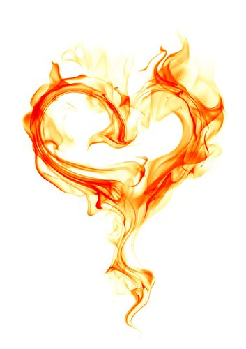 Огненное сердечко