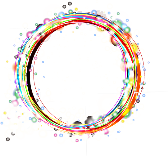 Круглая рамка для фотошопа