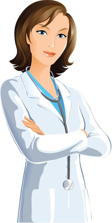 Врач рисунок