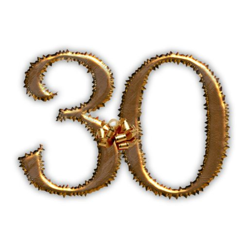 30 Лет красивые цифры