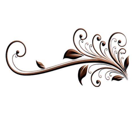 Коричневый узор