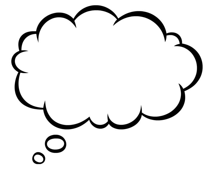 Облачко мыслей