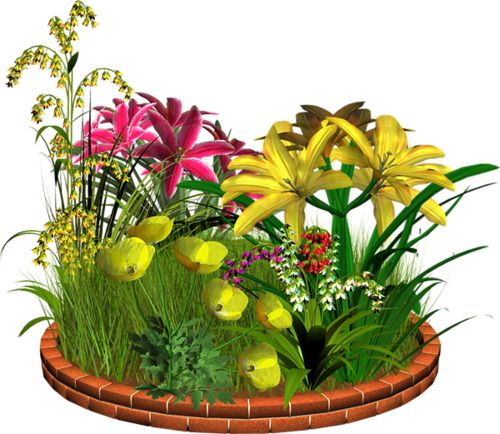 Цветник для детей