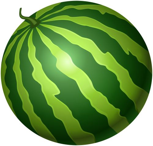 Арбуз без фона