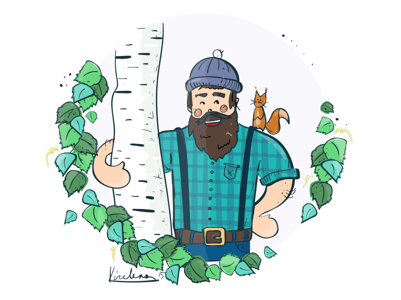 Лесник мультяшный