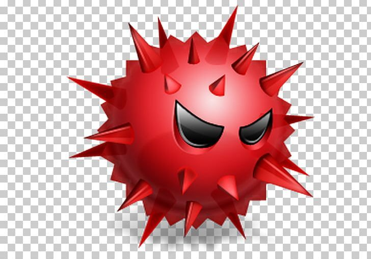 Компьютерный вирус без фона