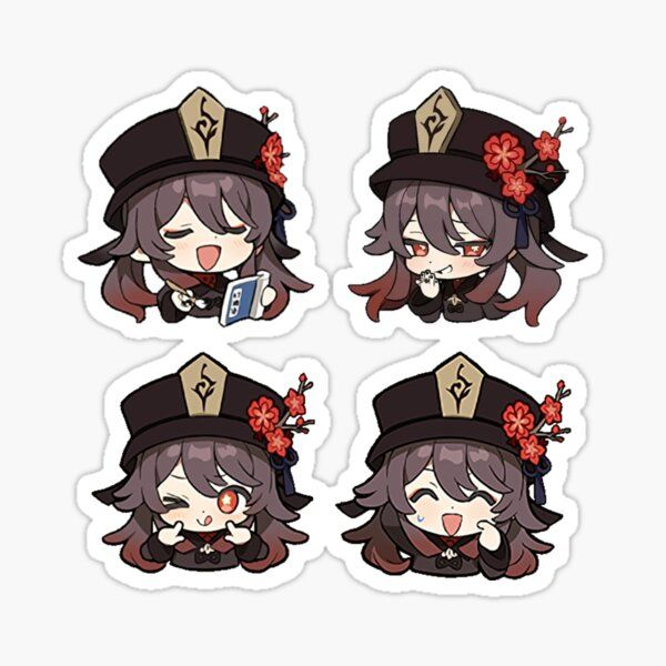 Чиби персонажи Геншин