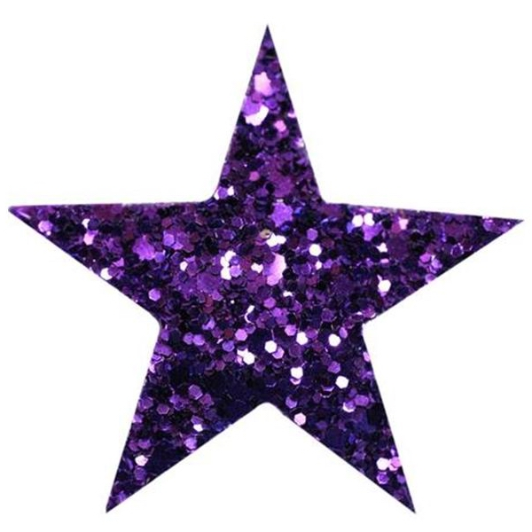 Фиолетовые звездочки