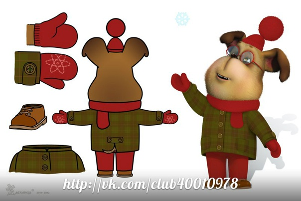 Гена Барбоскин зимой