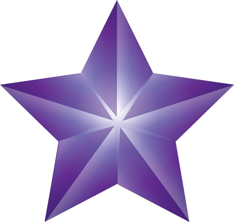 Фиолетовая звезда