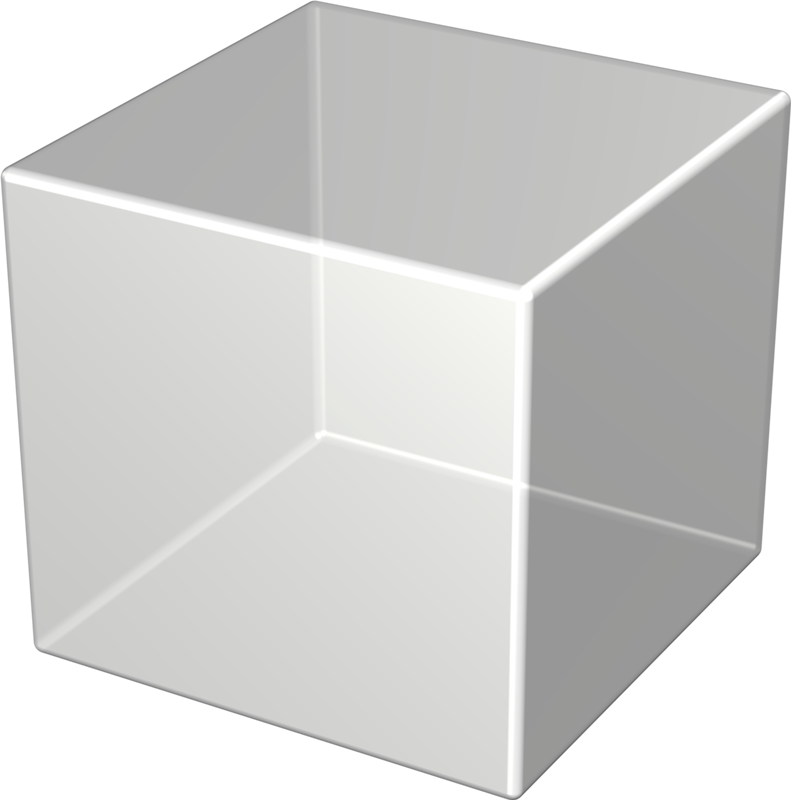 Объемные фигуры куб