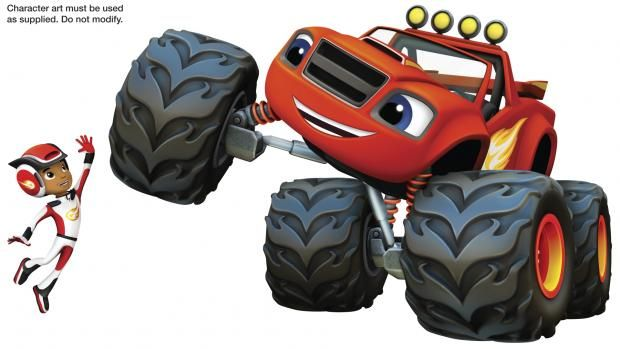 Монстр трак чудо машинки Вспыш