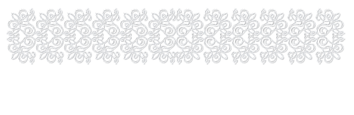 Кружевной орнамент на прозрачном фоне