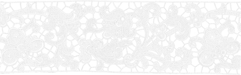 Кружева на белом фоне