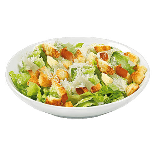 Тарелка с салатом