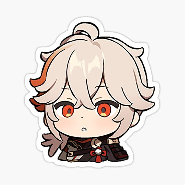 стикеры из геншина