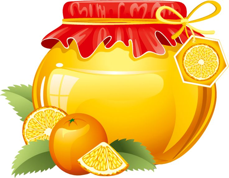 Яблочное варенье на белом фоне