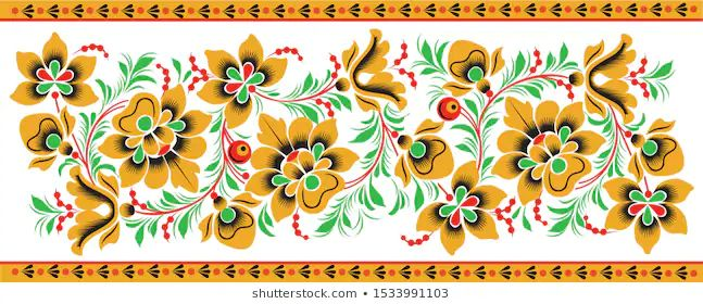 Орнамент в народном стиле