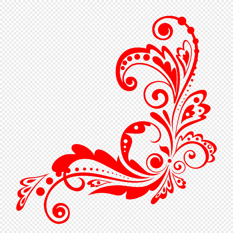 Узор уголок