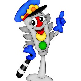 Светофорик для детей прозрачный фон