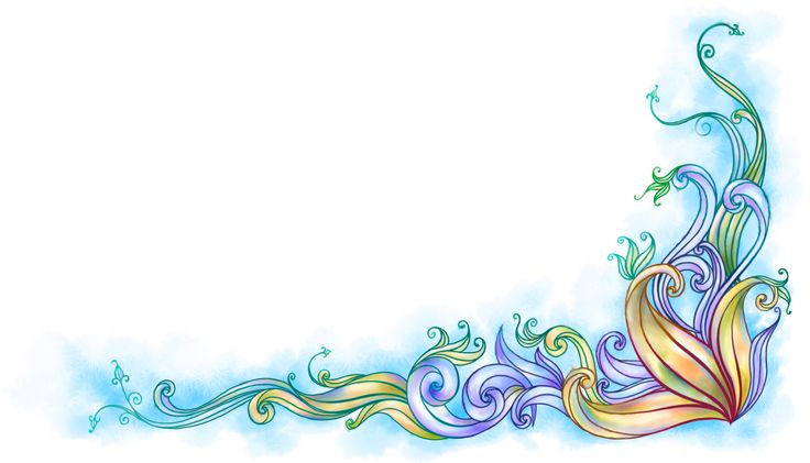 Орнамент на прозрачном фоне