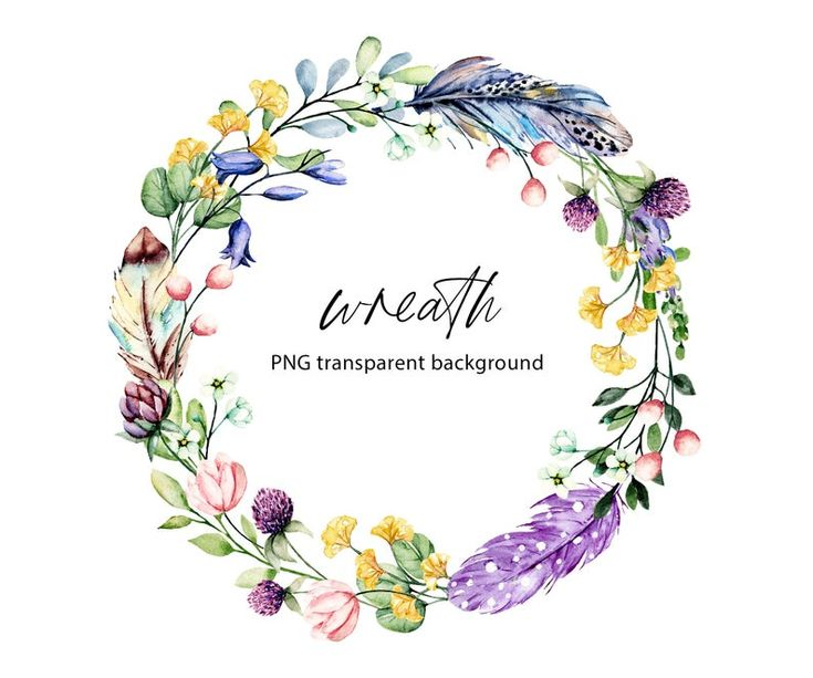 Венок из цветов