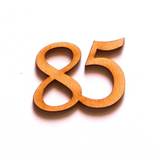 Красивые цифры 85 лет