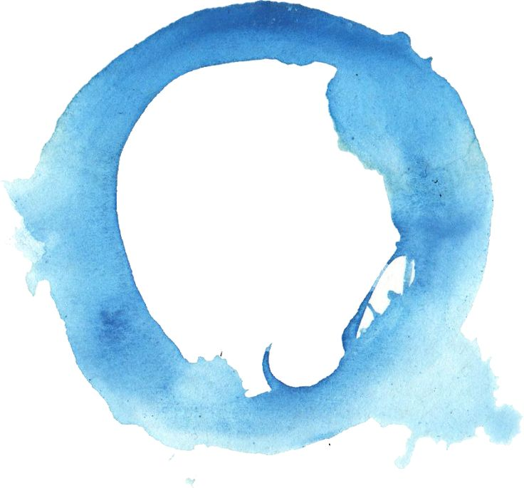 Акварельный круг