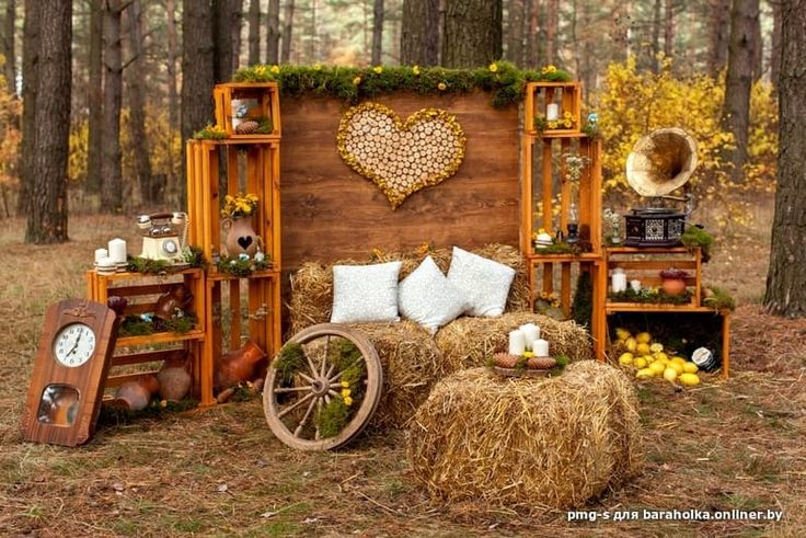 Декорации на природе