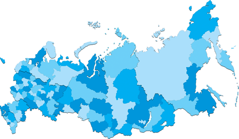Очертания России