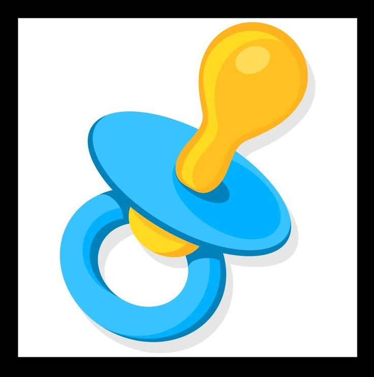 Пустышка мультяшная