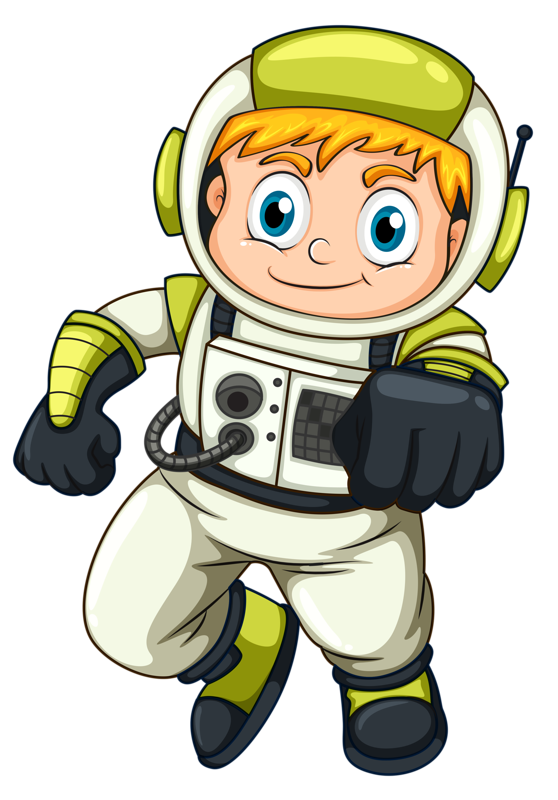 Космонавты мультяшные