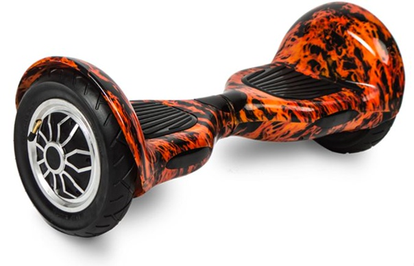 Гироскутер на прозрачном фоне