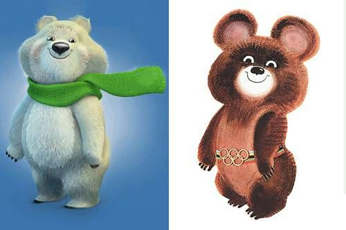 Олимпийский талисман мишка