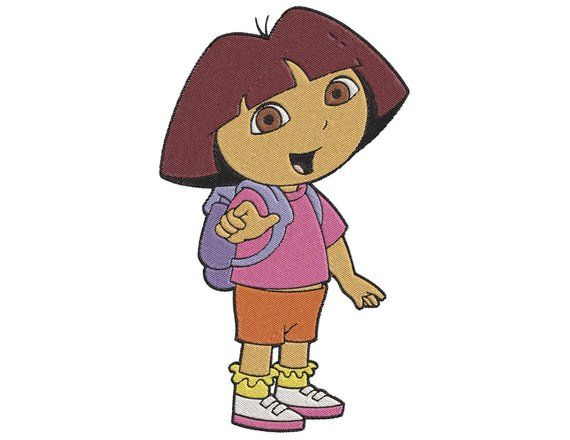 Даша путешественница на белом фоне